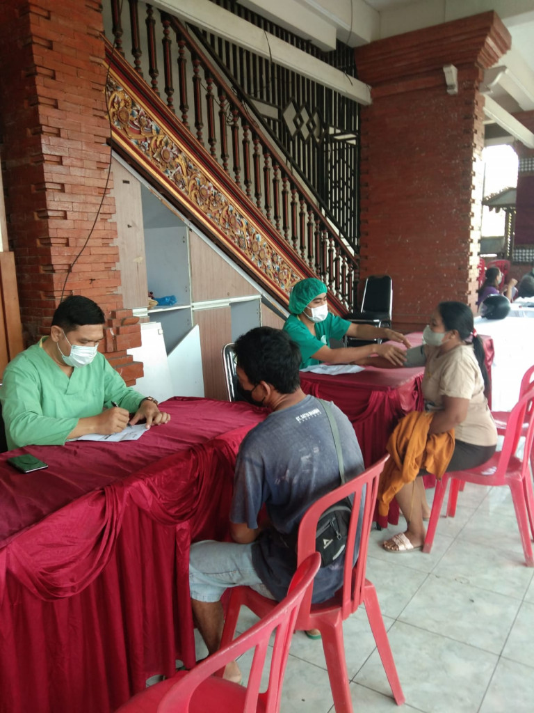 Kegiatan Vaksinasi Covid 19 hari ke-3 pada Senin 25 Juli 2022